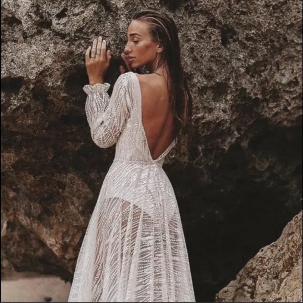 The Galaxy wedding Gown, by Boom Blush.
